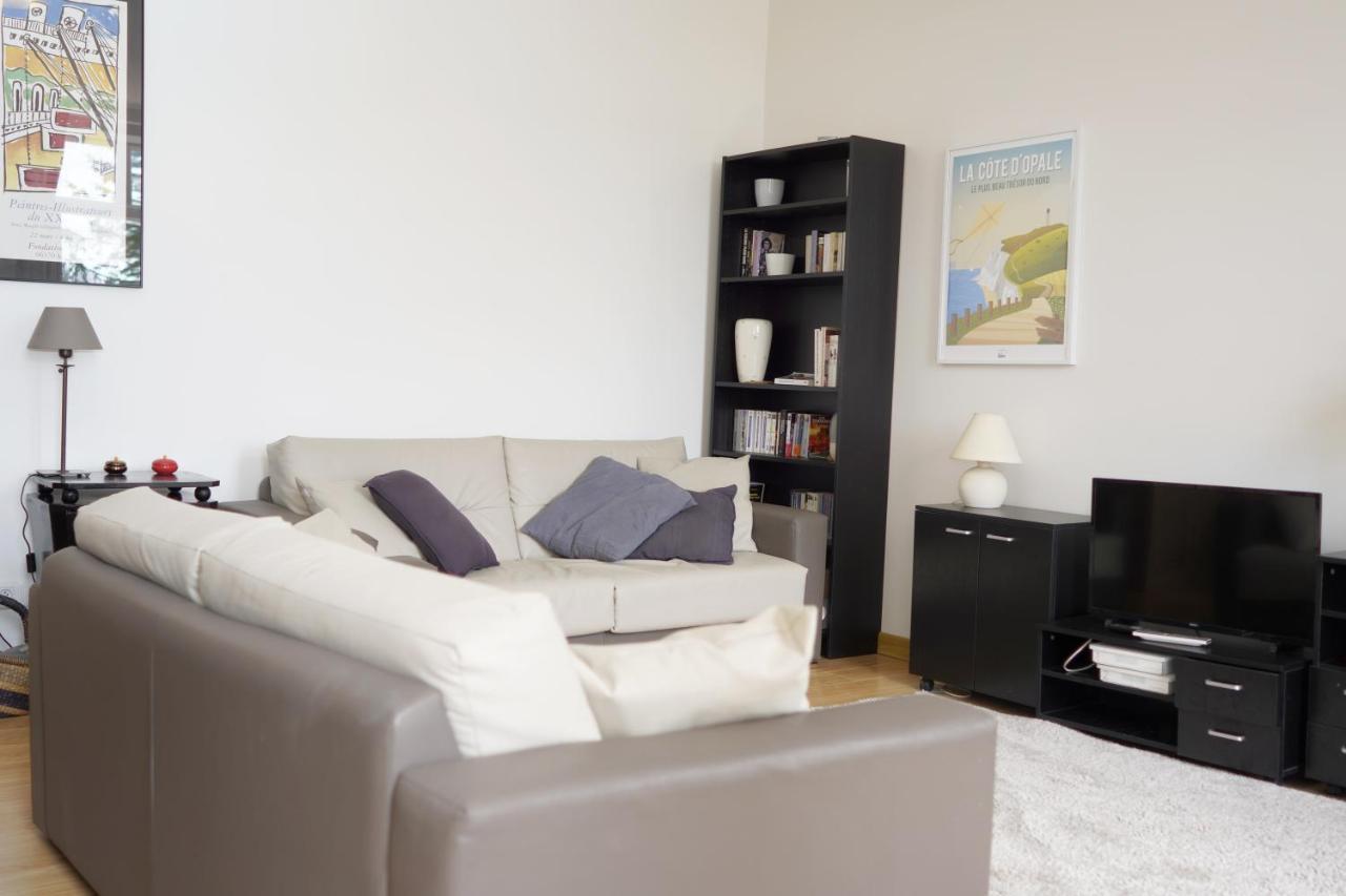 Appartement Cosy Et Lumineux Idealement Place Boulogne-sur-Mer Luaran gambar
